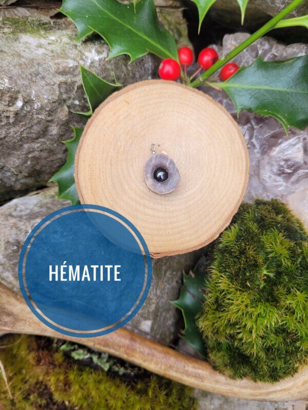bois de renne et hématite