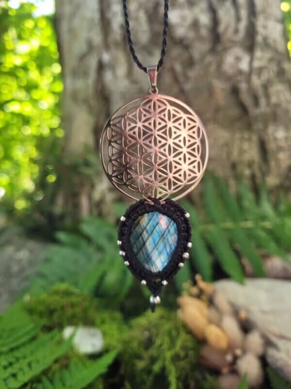Collier Fleurs de vie – Image 2