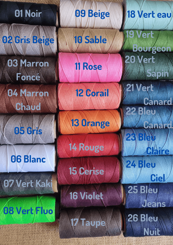 Couleurs fil 26