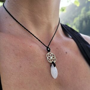 magie, macramé, labradorite, graine de vie