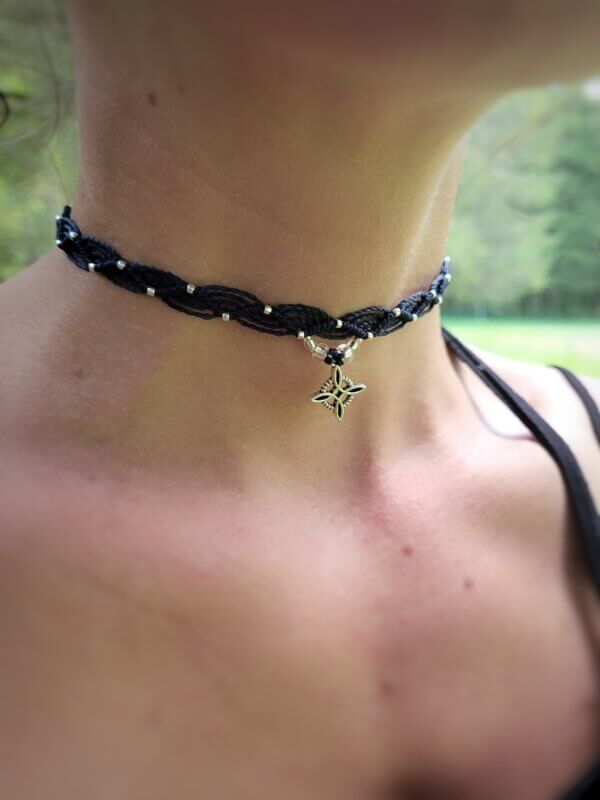 macramé argent
